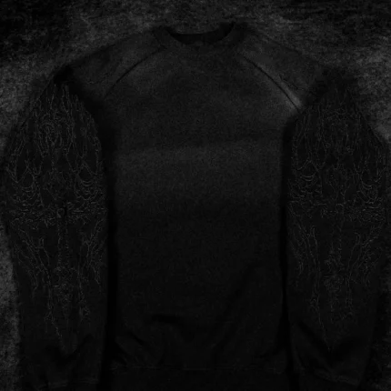 Breathe Divinity Archangel Oversized Premium Crewneck [SMOKE]