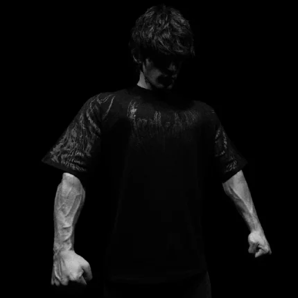 Hellfire Oversized T-Shirt [DARKNESS]