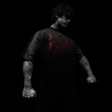 Breathe Divinity Hellfire Oversized T-Shirt [HELLSMOKE]