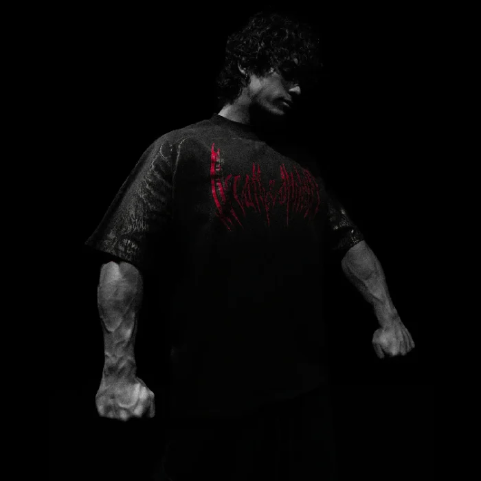 Breathe Divinity Hellfire Oversized T-Shirt [HELLSMOKE]
