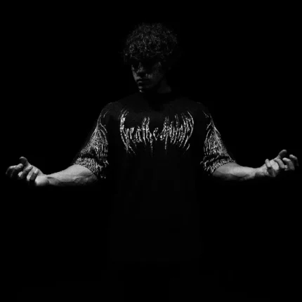Breathe Divinity Hellfire Oversized T-Shirt [VOID BLACK]