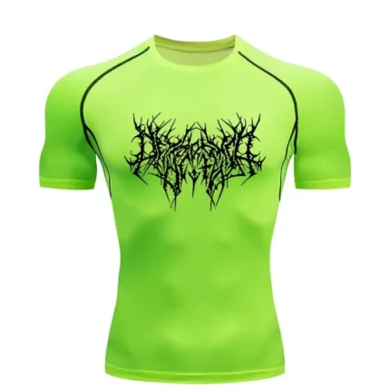 Breathe Divinity Hellfire Oversized T-Shirt [VOID Green]