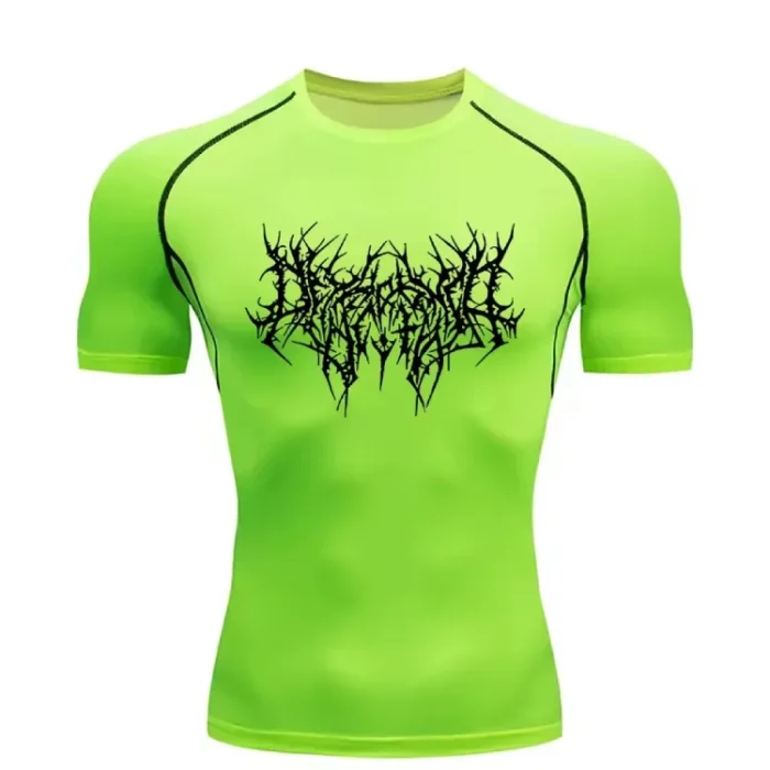 Breathe Divinity Hellfire Oversized T-Shirt [VOID Green]