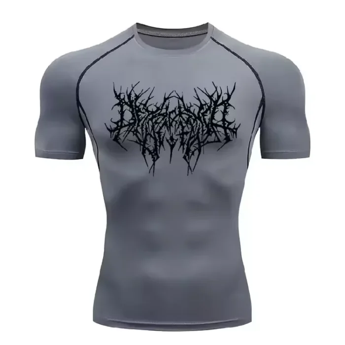 Breathe Divinity Hellfire Oversized T-Shirt [VOID Grey]