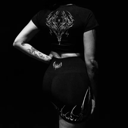 Breathe Divinity Void Tech™ Cathedral Shorts [BLACK]