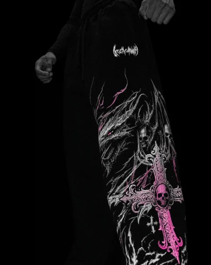 Breathedivinity Wyvern Uncuffed luxury sweatpants [BLOSSOM PINK]