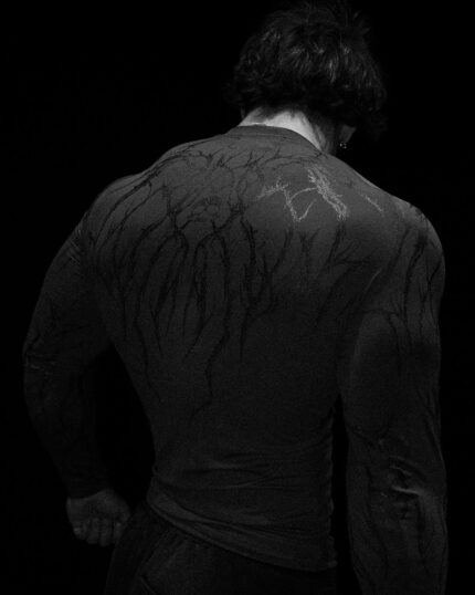Breathedivinity Void Tech™ Soul Decay longsleeve Compression [PURGATORY GREY]
