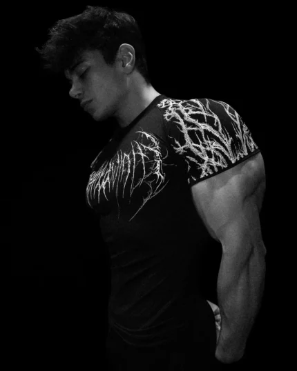 Breathedivinity Void Tech™ Soul Decay shortsleeve Compression [VOID BLACK]