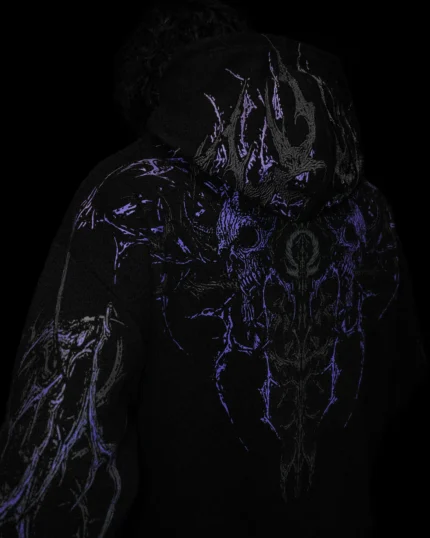 Breathedivinity Nightreign Oversized pullover hoodie [DUSK]