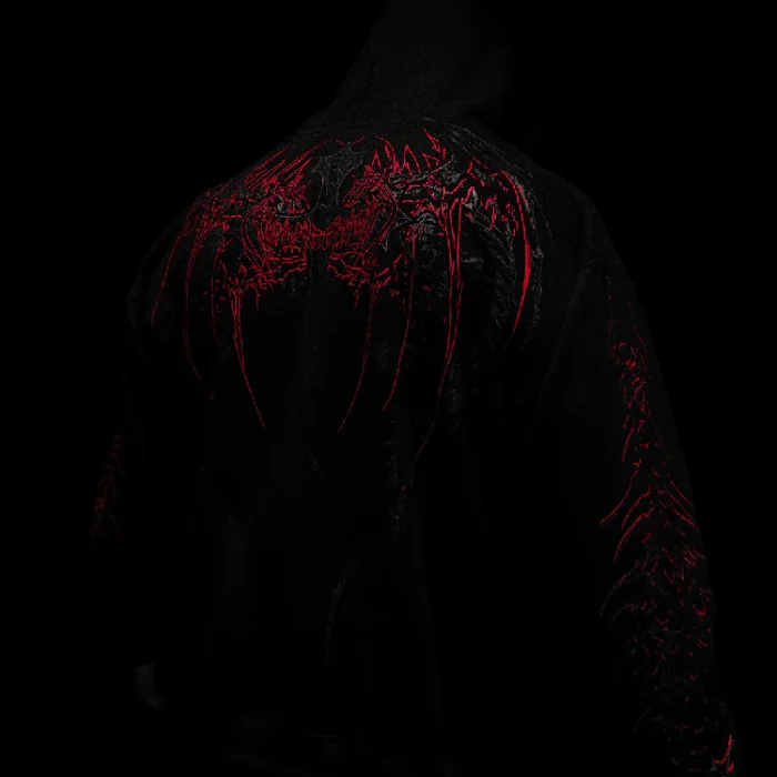 Dragon Soul Oversized Pullover Hoodie [INFERNO]