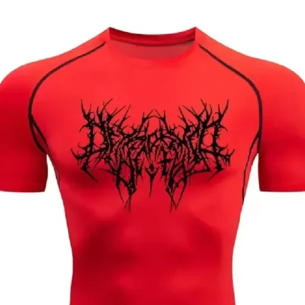 Breathe Divinity Hellfire Oversized T-Shirt [VOID RED]