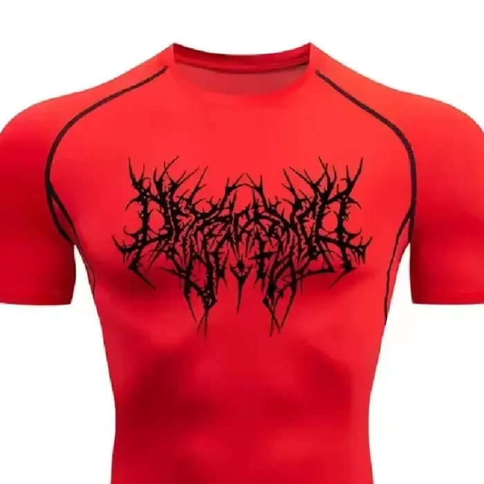 Breathe Divinity Hellfire Oversized T-Shirt [VOID RED]